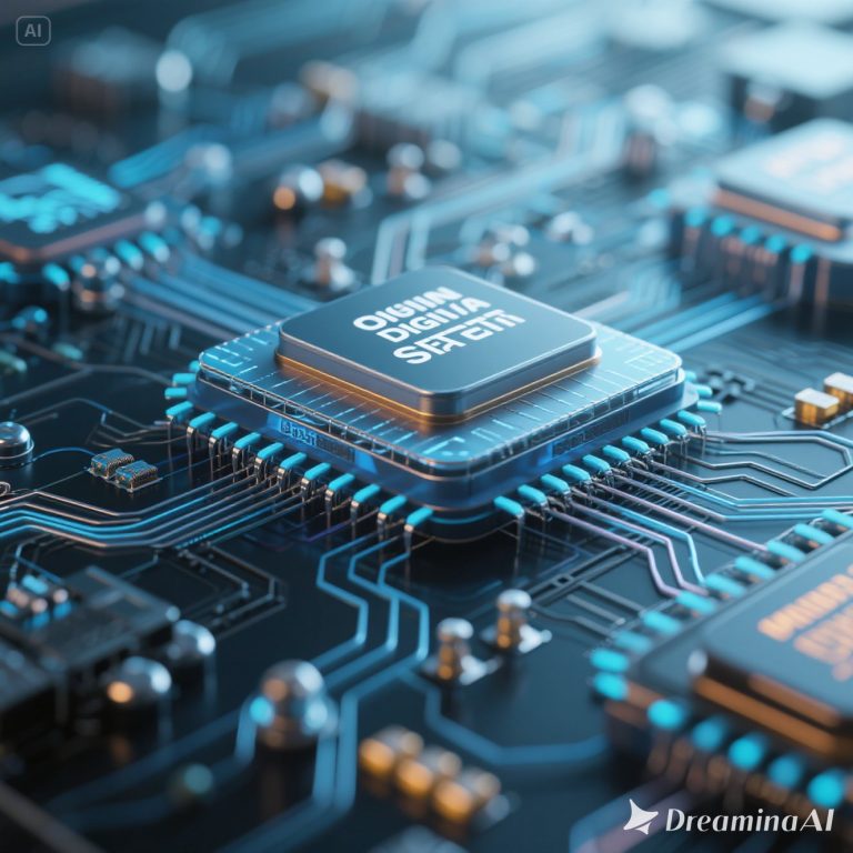 Ilustrasi futuristik 6G dengan simbol cloud, perangkat IoT, komputer, smartphone, dan smart city yang saling terhubung melalui jaringan super cepat.